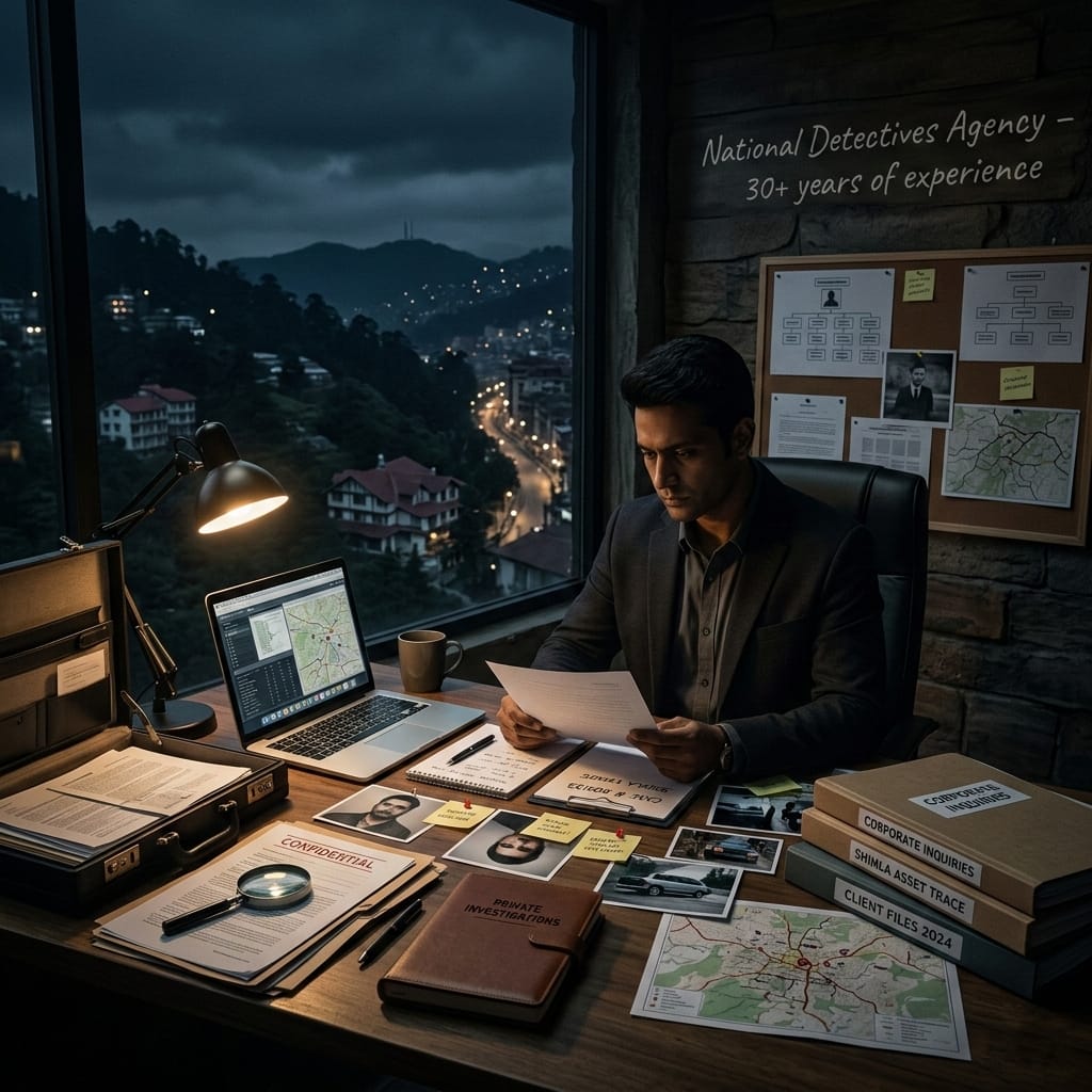 Best Private Detective Agency in Shimla - Personal & Corporate Investigation 