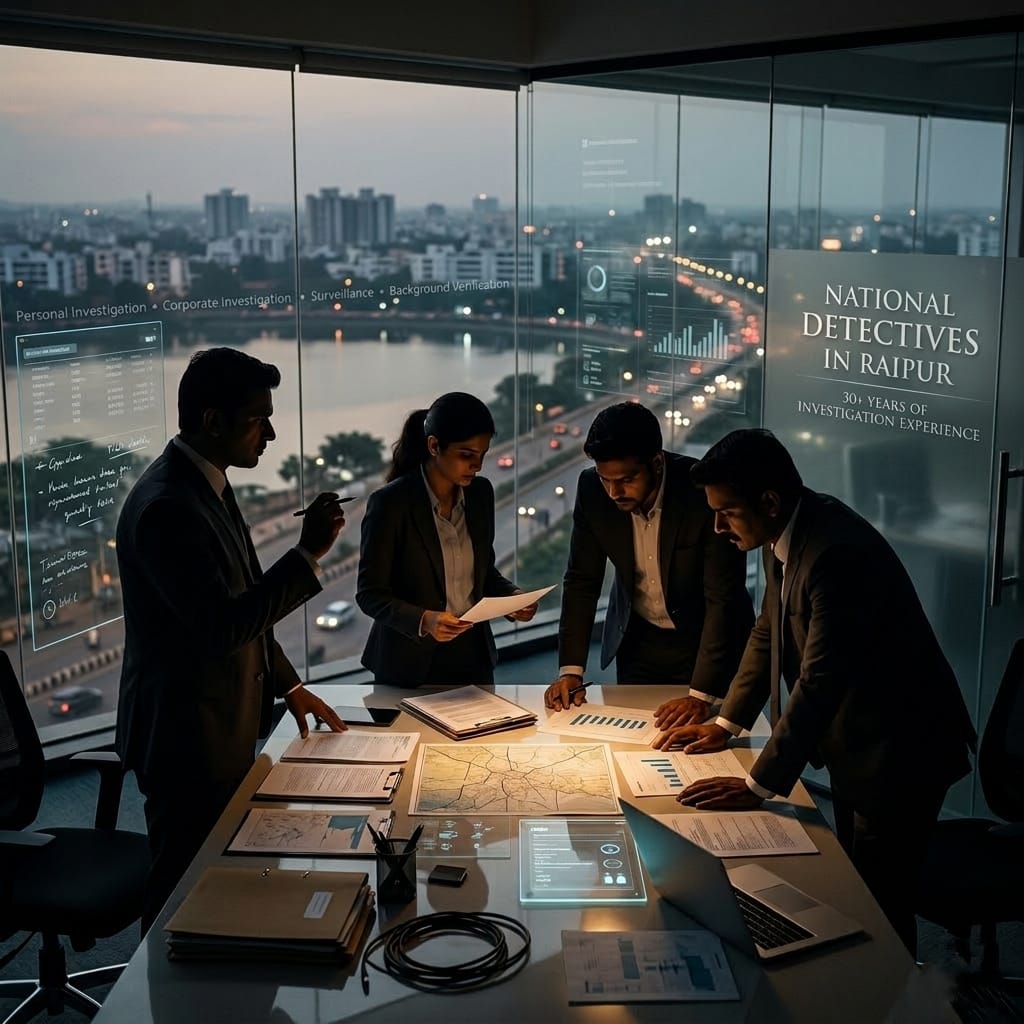 Private Detective Agency in  Raipur | National Detectives