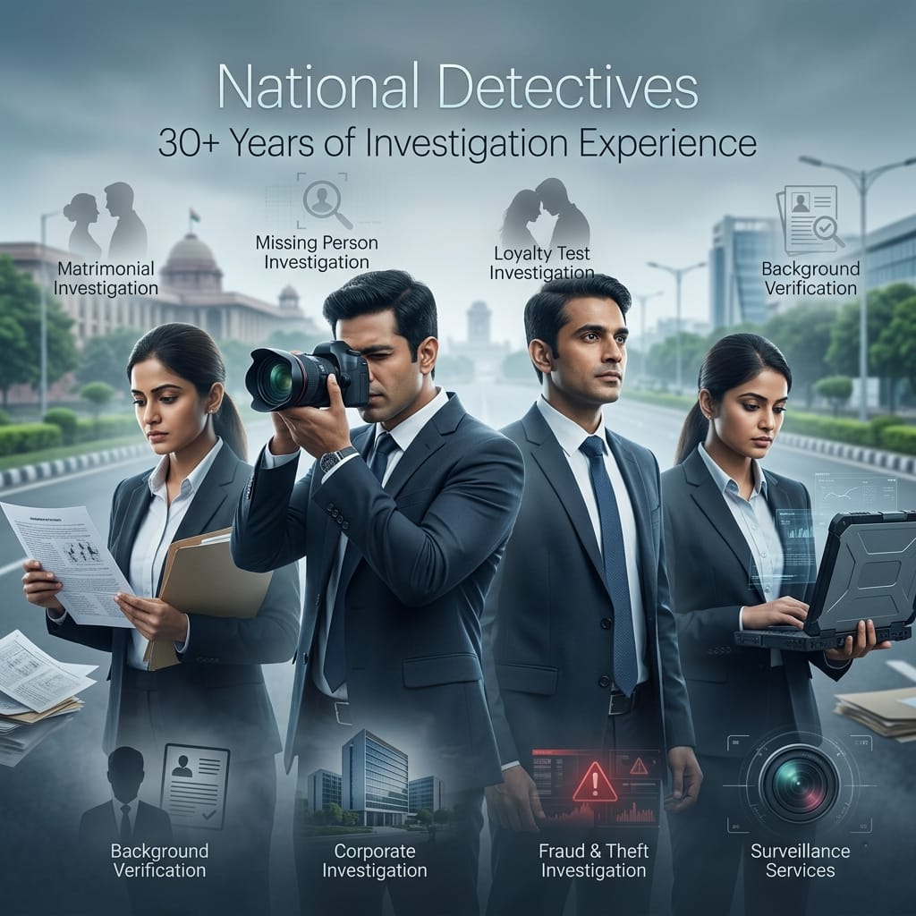 Private Detective Agency in Gandhinagar: National Detectives