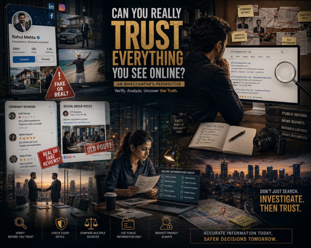 Can You Really Trust Everything You See Online? An Investigator’s Perspective
