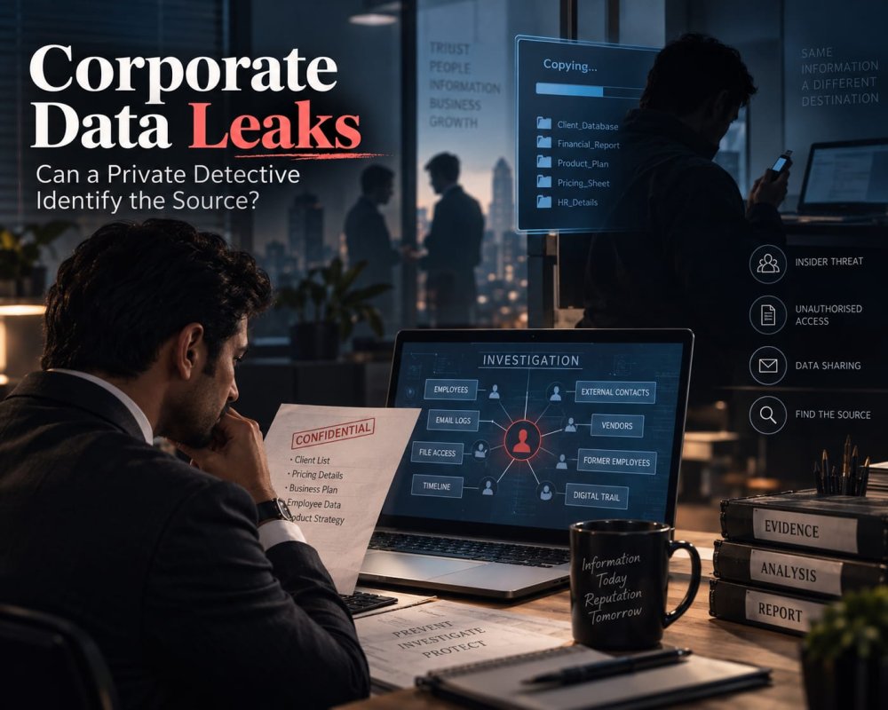 Corporate Data Leaks: Can a Private Detective Identify the Source