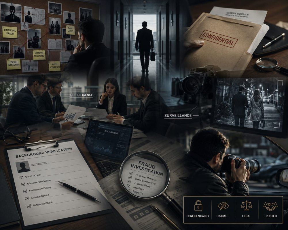 Corporate Investigation Services in Delhi for Business Safety 