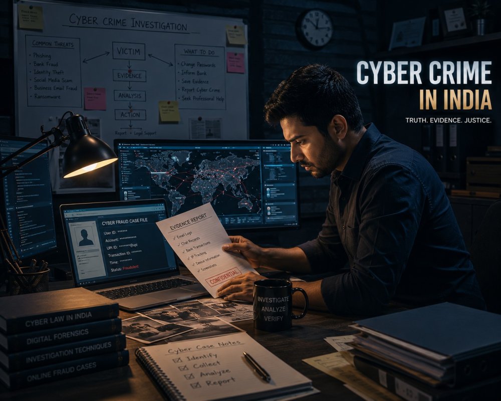 Cyber Crime in India and Private Investigators
