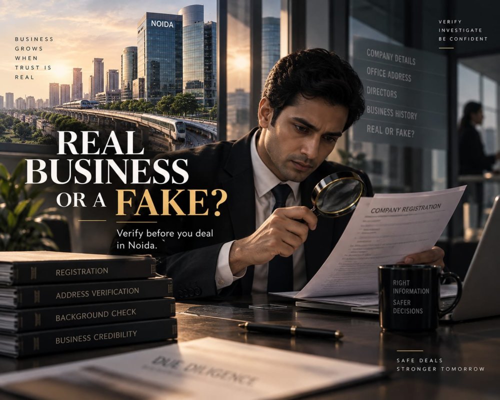 Fake Company Registration In Noida: Signs of a Suspicious Business