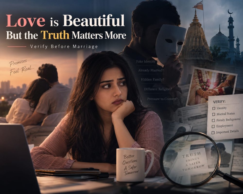 Fake Identity, Love and Religious Conversion: What Should You Verify Before Marriage