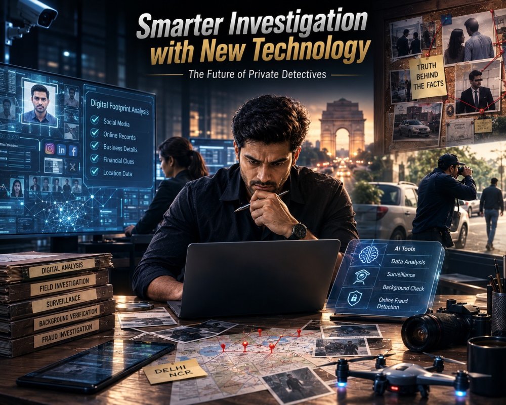 Future of Private Detectives in Delhi NCR: New Technology and Investigation Trends