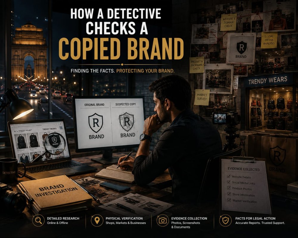 How a Detective Checks a Copied Brand in Delhi