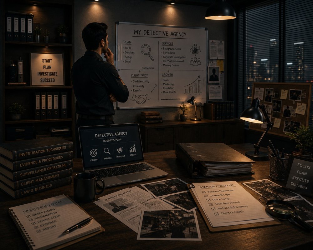 How Do I Start My Own Detective Agency in India