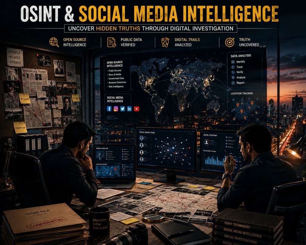 How OSINT and Social Media Intelligence Help Private Detectives Uncover Hidden Truths