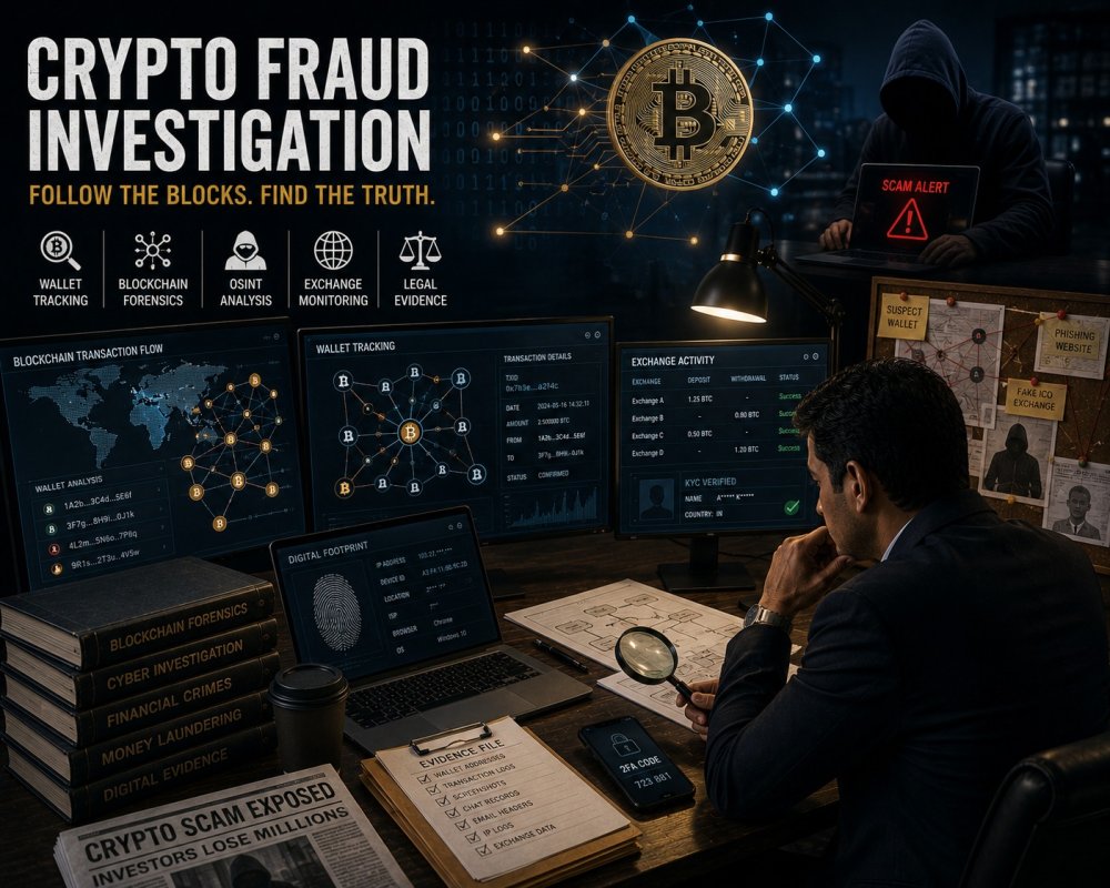 How Private Detectives Track and Solve Crypto Scams