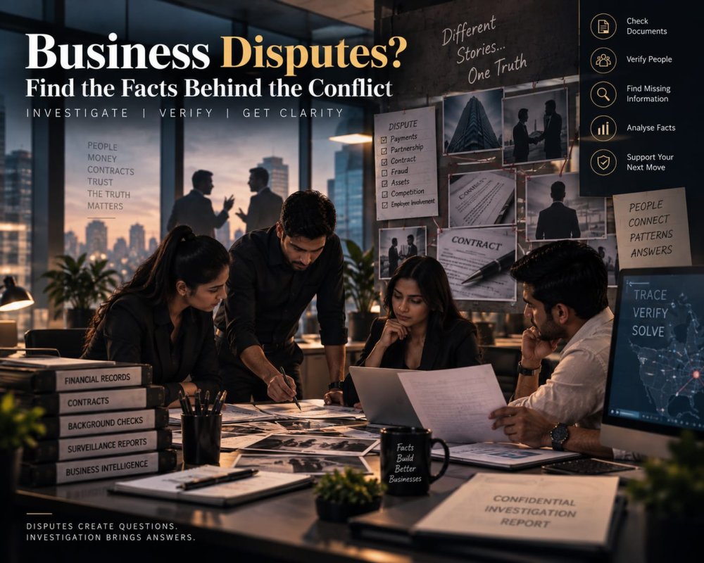 How Private Investigators Help During Business Disputes