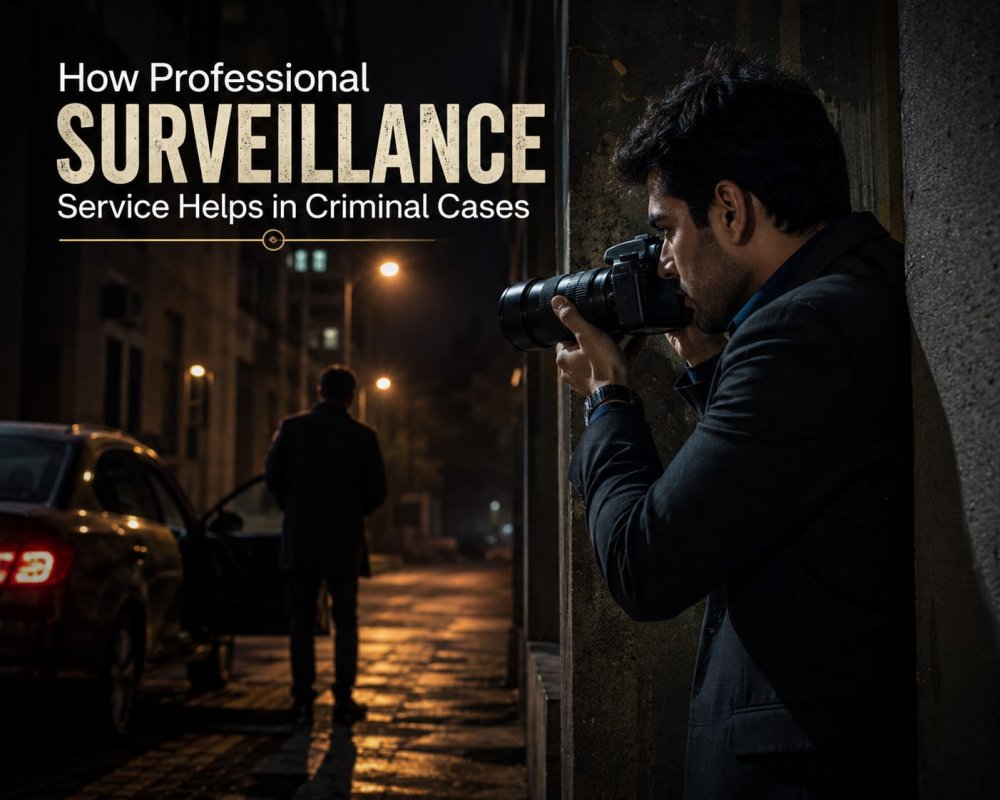 How Professioal Surveillance Service Helps in Criminal Cases