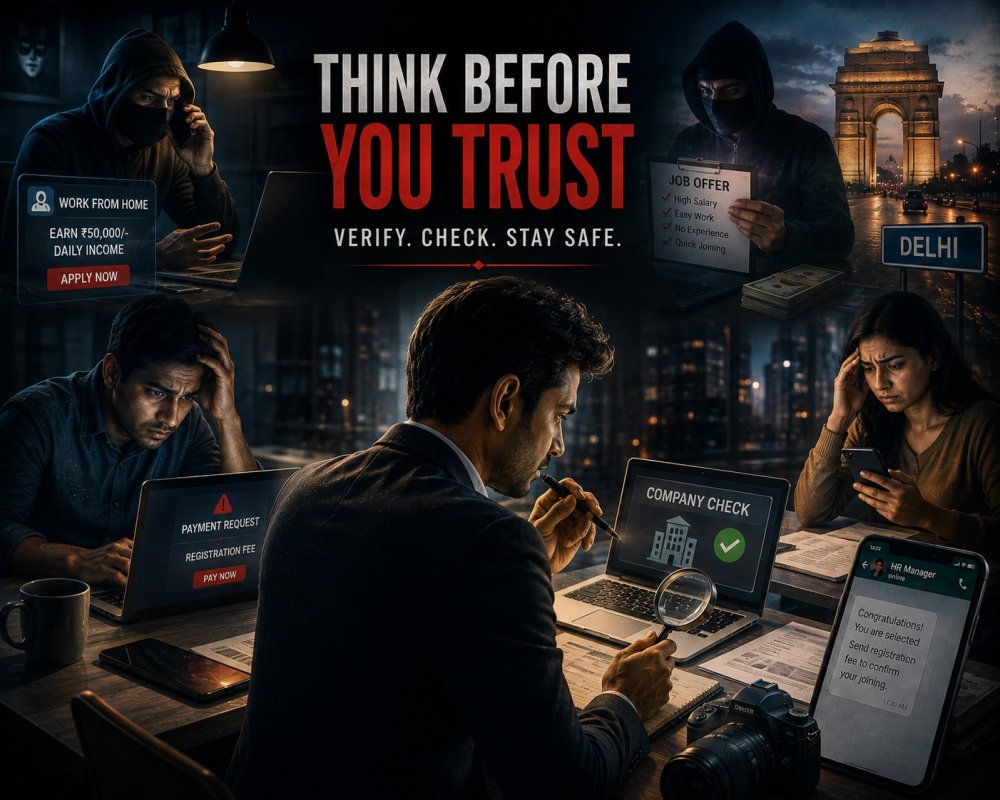 How to Avoid Fake Job Scams in Delhi