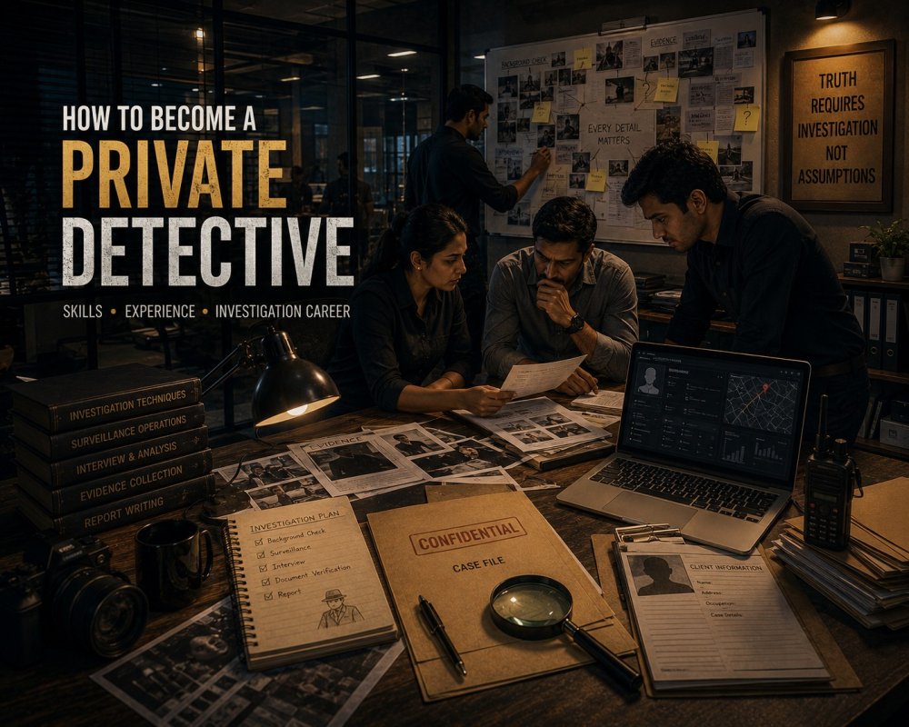 How to Become a Private Detectives in India