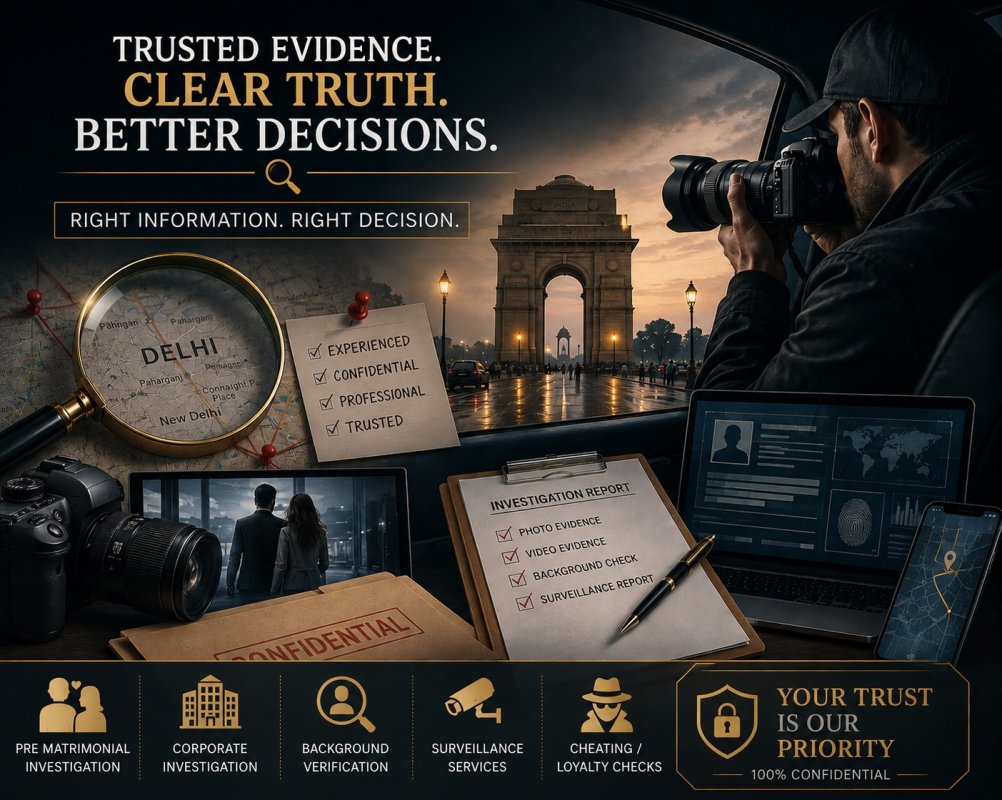 How to Choose the Best Detective Agency in Delhi