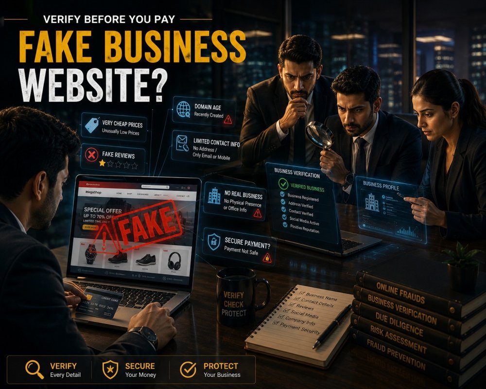 How to Identify Fake Business Websites Before Making Payments