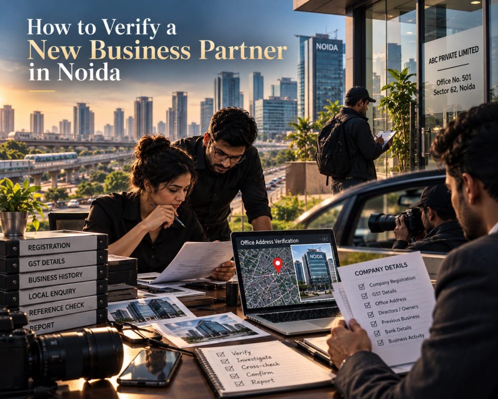 How to Verify a New Business Partner in Noida