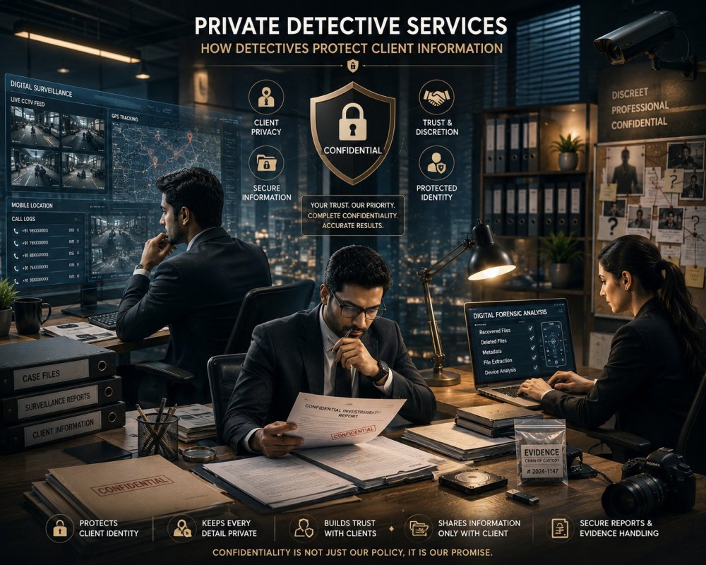 Private Detective Services: How Detectives Protect Client Information