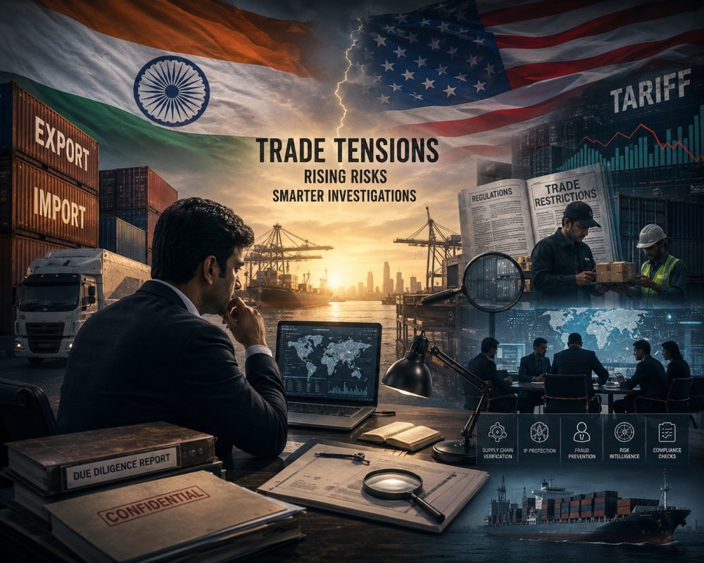 Private Detectives in India Can Aid the India-USA Trade War