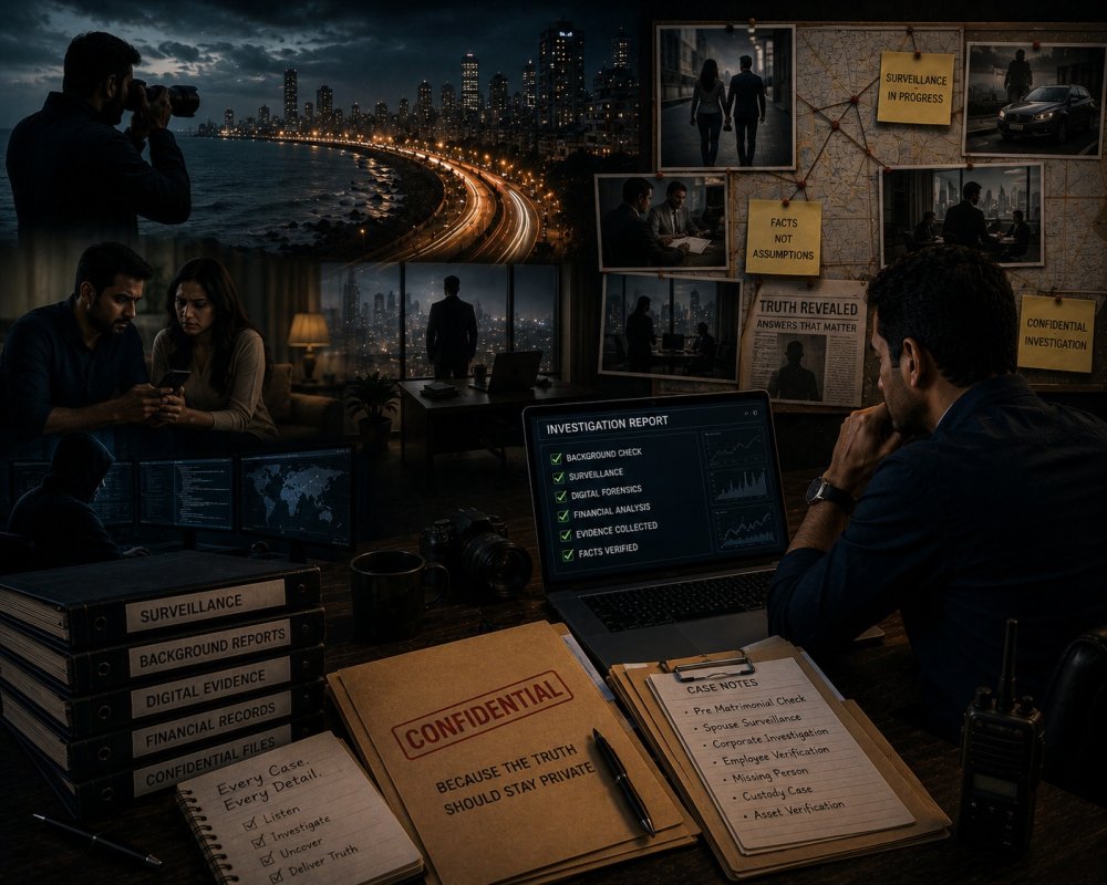 Private Investigator in Mumbai  When Doubts Feel Real