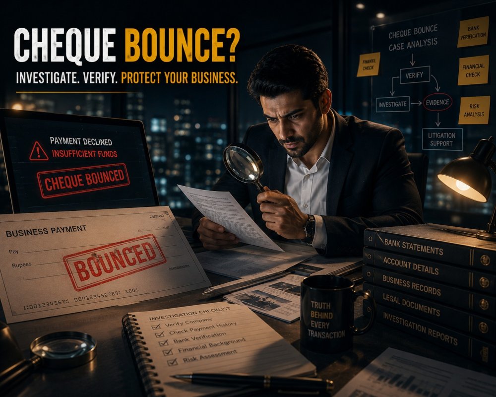 Recent Cheque Bounce Cases: Why Corporate Investigation and Litigation Support Matter