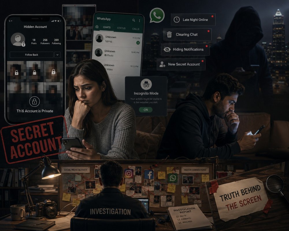 Signs Your Partner May Be Using a Secret Social Media Account