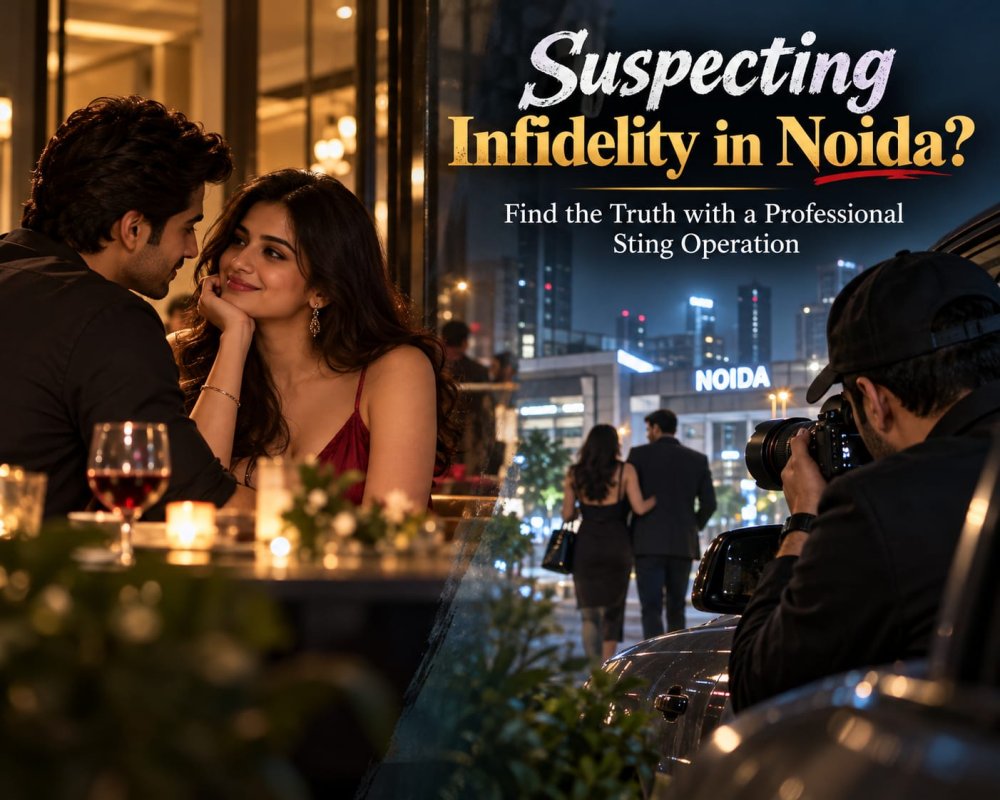 Suspecting Infidelity in Noida? Understanding the Role of a Professional Sting Operation
