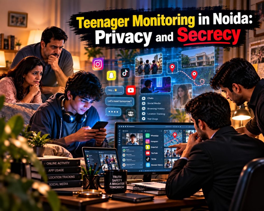 Teenager Monitoring in Noida: Privacy and Secrecy