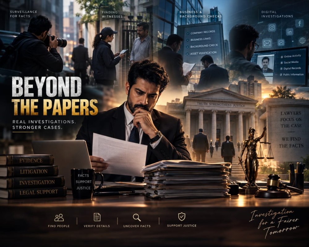 The Role of a Detective Agency in Litigation Support