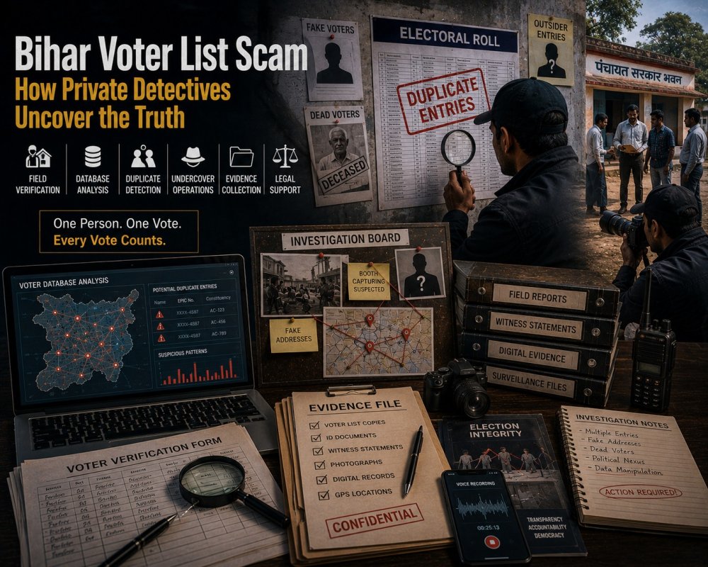 Voter Scam in Bihar How Detectives Found the Truth