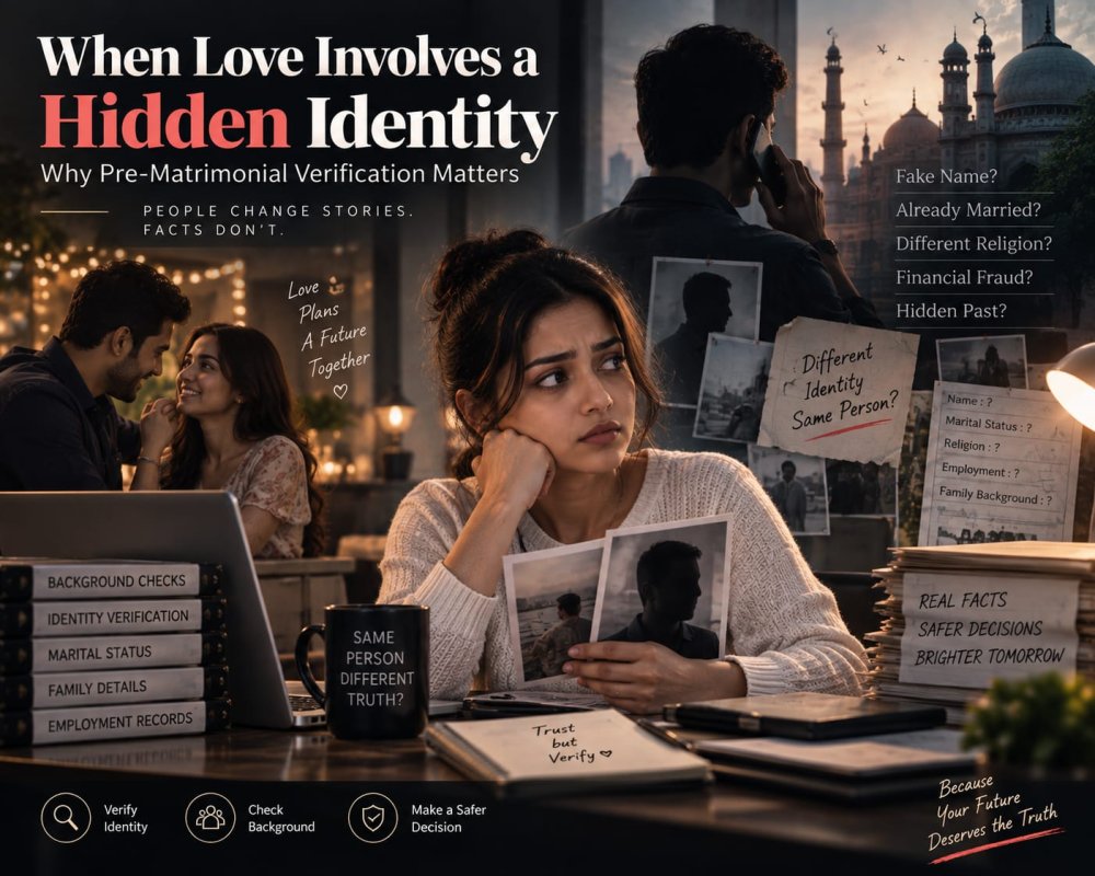 When Love Has a Hidden Identity: Importance Of Pre Matrimonial Verification 