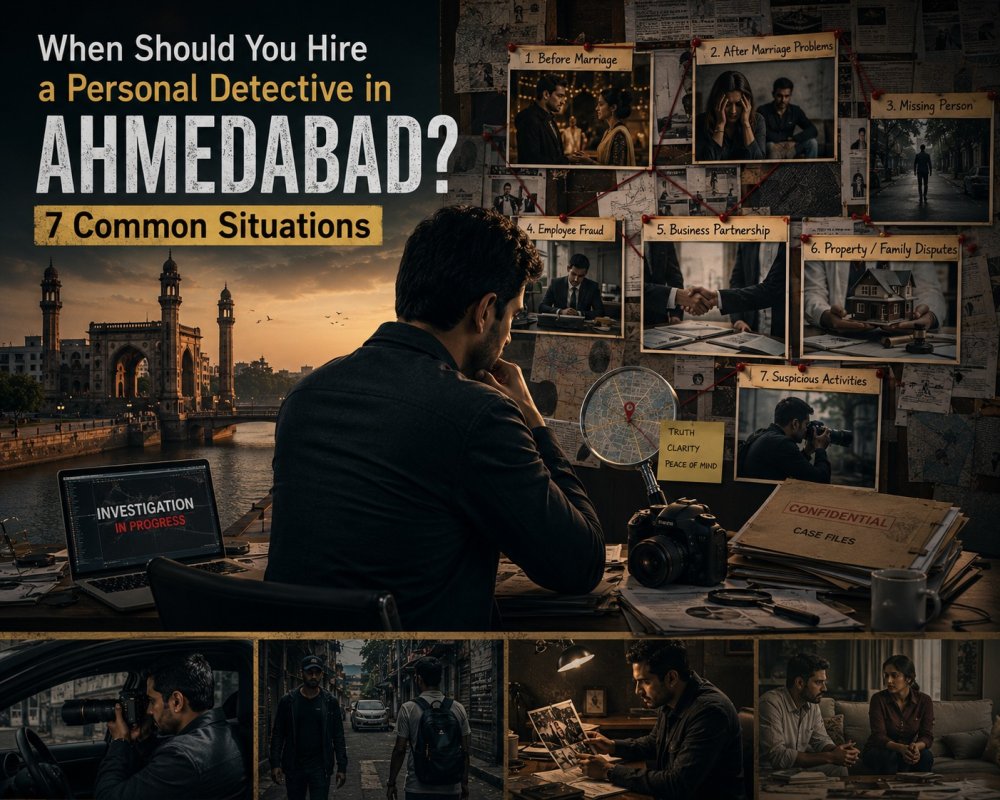 When Should You Hire a Personal Detective in Ahmedabad? 7 Common Situations
